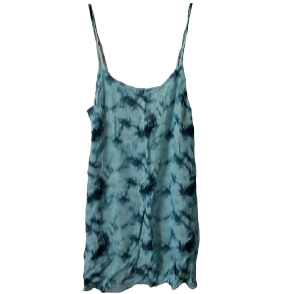 Brand New VS PINK Tye Dye Crepe Gauze Dress Cover Up Dress XS